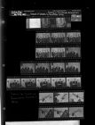 Groups of people; Putting up Christmas decorations in Downtown area (24 Negatives), November 22-23, 1965 [Sleeve 29, Folder b, Box 38]